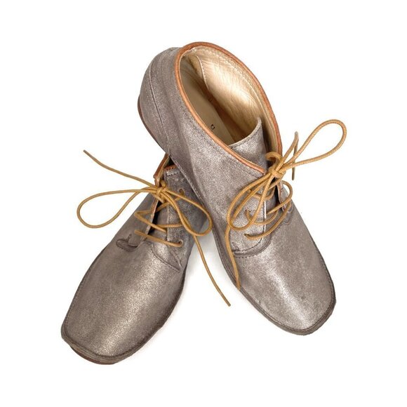 Gidigio Leather Lace-up Ankle Boots Handmade in Italy EU Size 36 US Size 6 - Picture 3 of 12